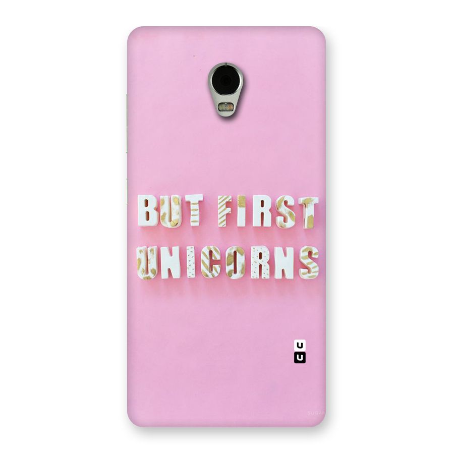 But First Unicorns Back Case for Lenovo Vibe P1