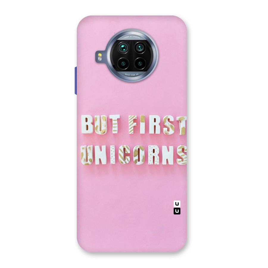 But First Unicorns Back Case for Mi 10i