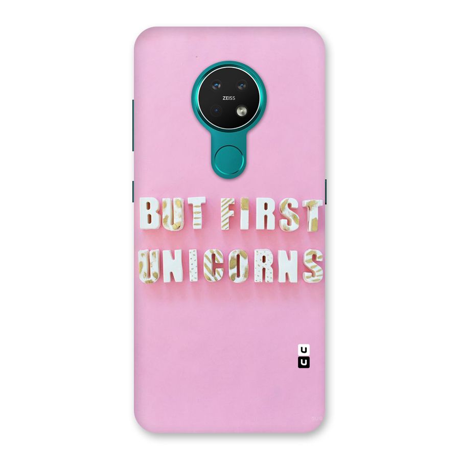 But First Unicorns Back Case for Nokia 7.2