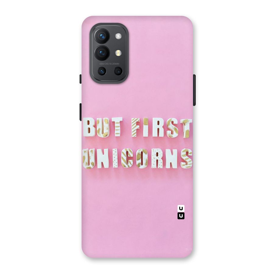 But First Unicorns Back Case for OnePlus 9R