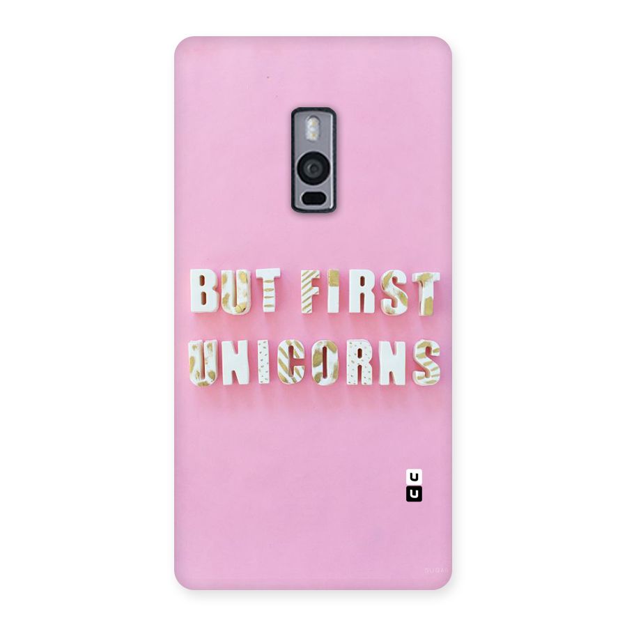 But First Unicorns Back Case for OnePlus Two