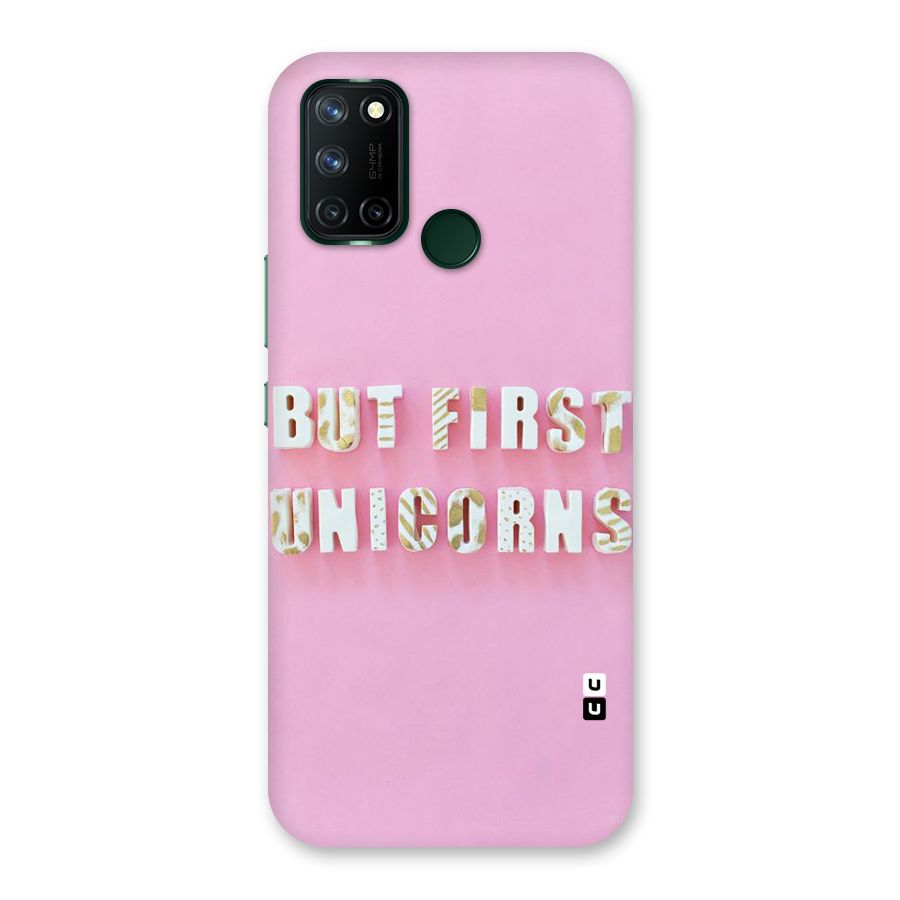 But First Unicorns Back Case for Realme 7i
