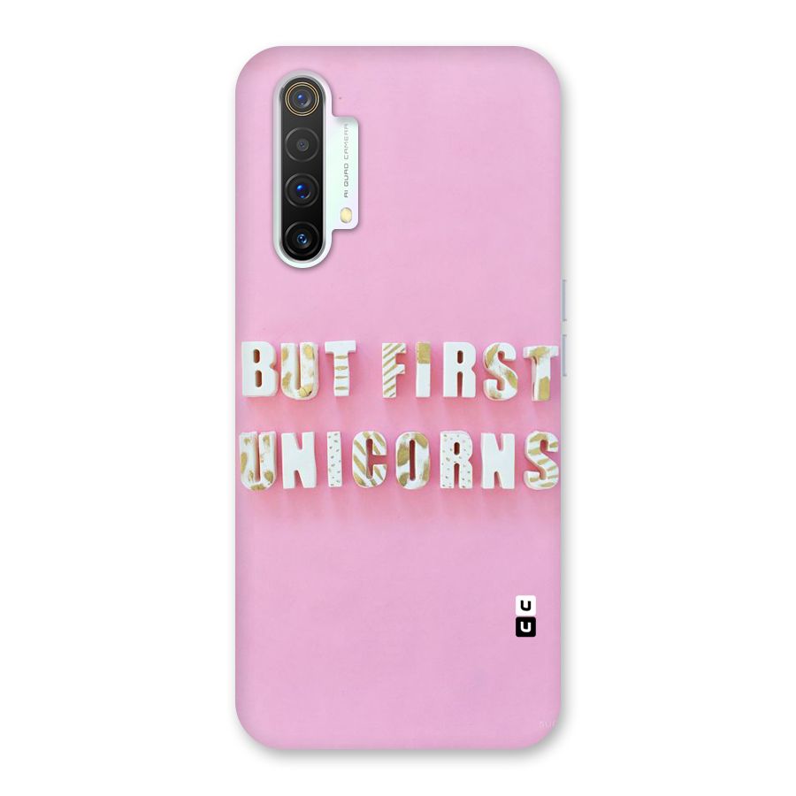 But First Unicorns Back Case for Realme X3