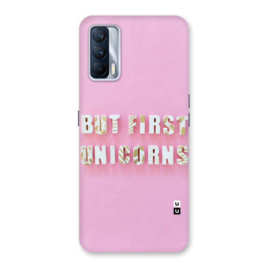 But First Unicorns Back Case for Realme X7