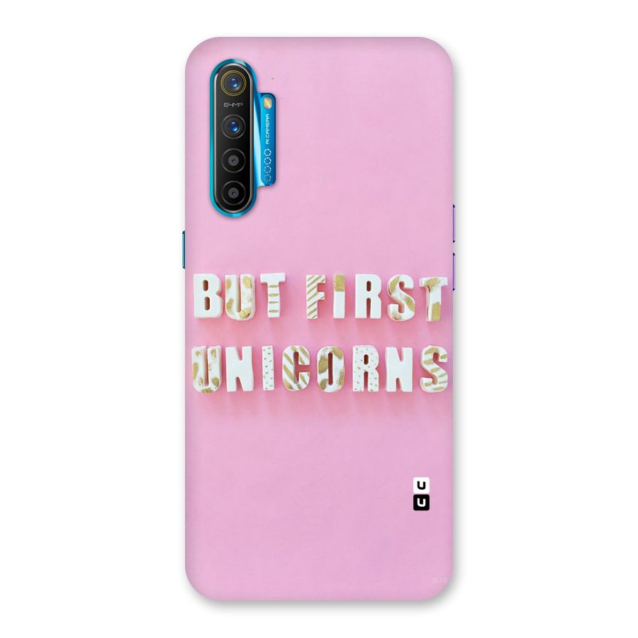 But First Unicorns Back Case for Realme XT
