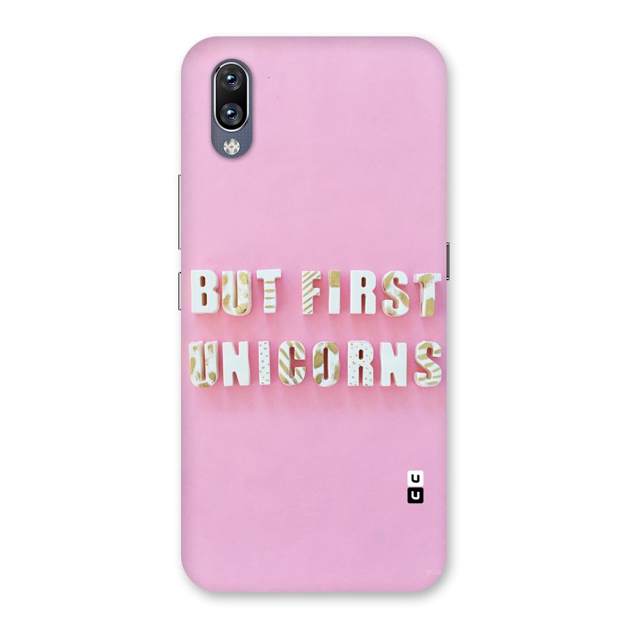 But First Unicorns Back Case for Vivo NEX