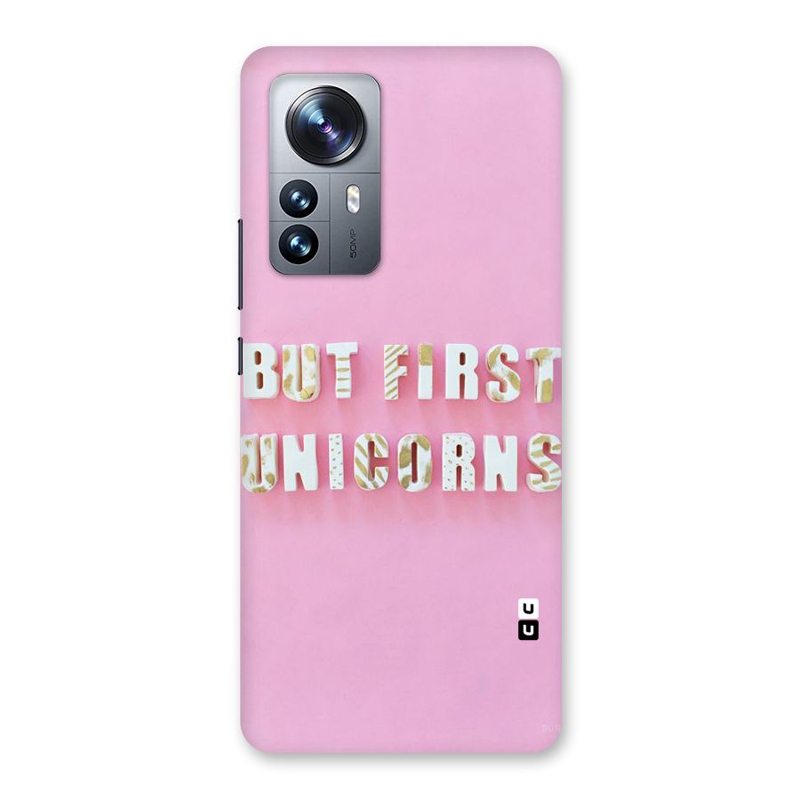 But First Unicorns Back Case for Xiaomi 12 Pro