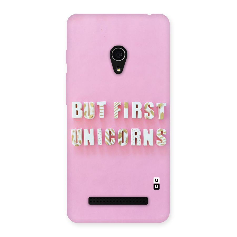 But First Unicorns Back Case for Zenfone 5