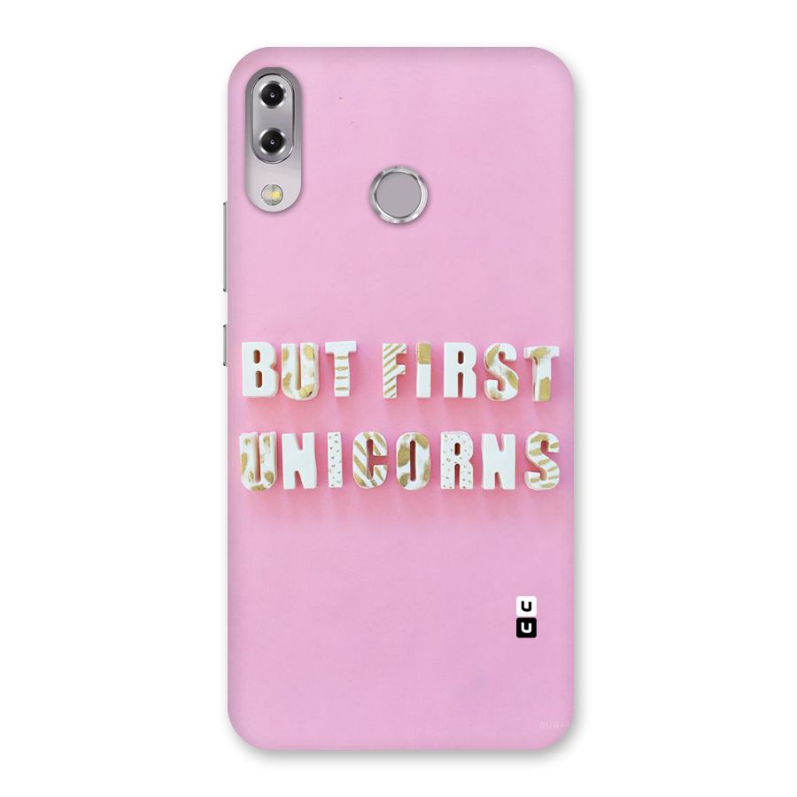 But First Unicorns Back Case for Zenfone 5Z