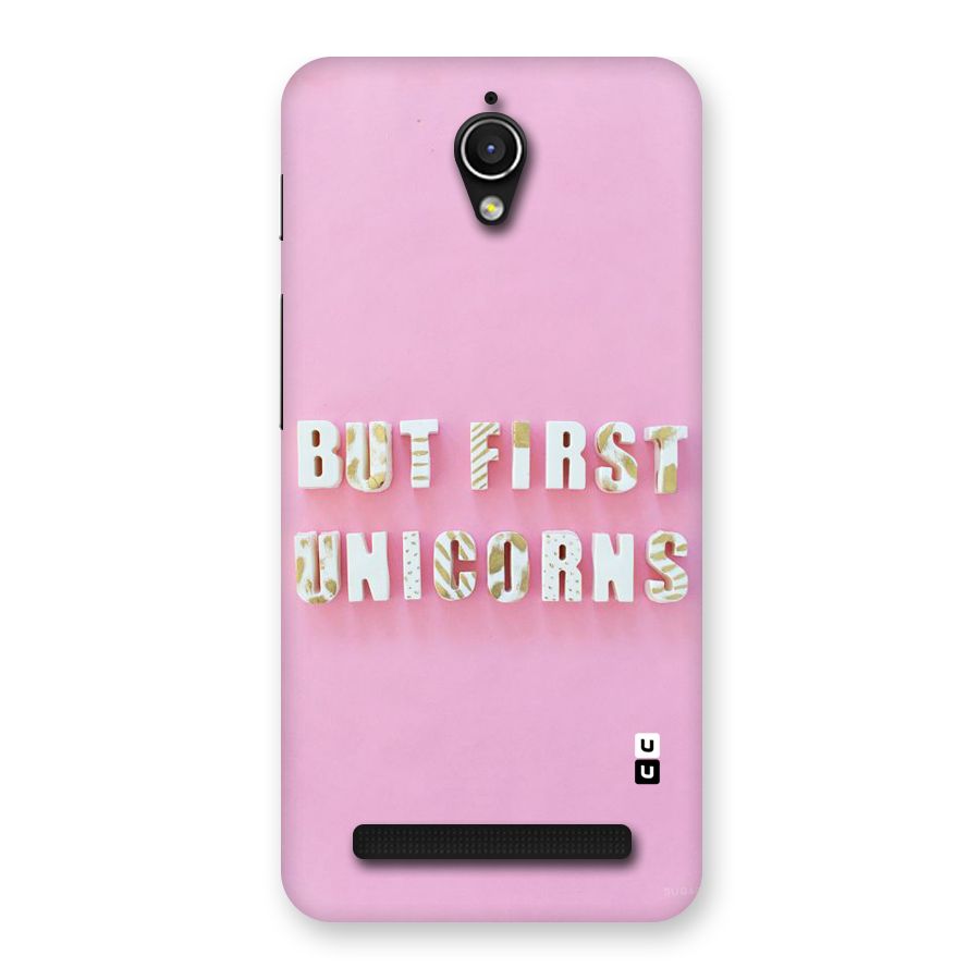 But First Unicorns Back Case for Zenfone Go