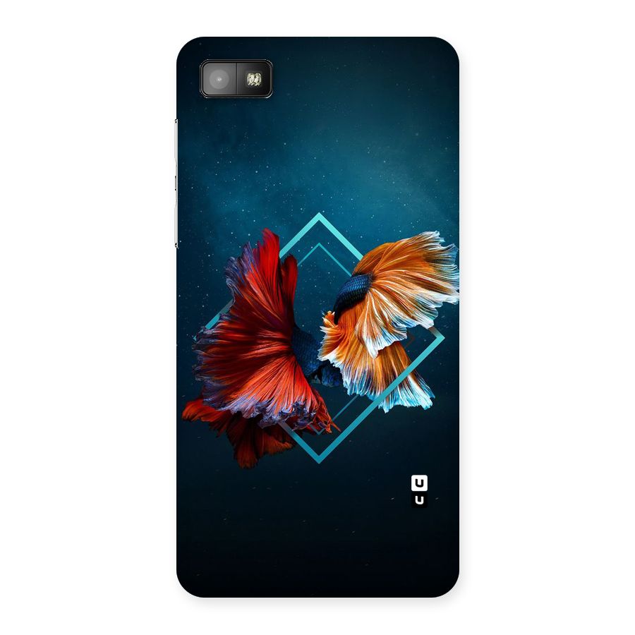 Butterfly Diamond Design Back Case for Blackberry Z10