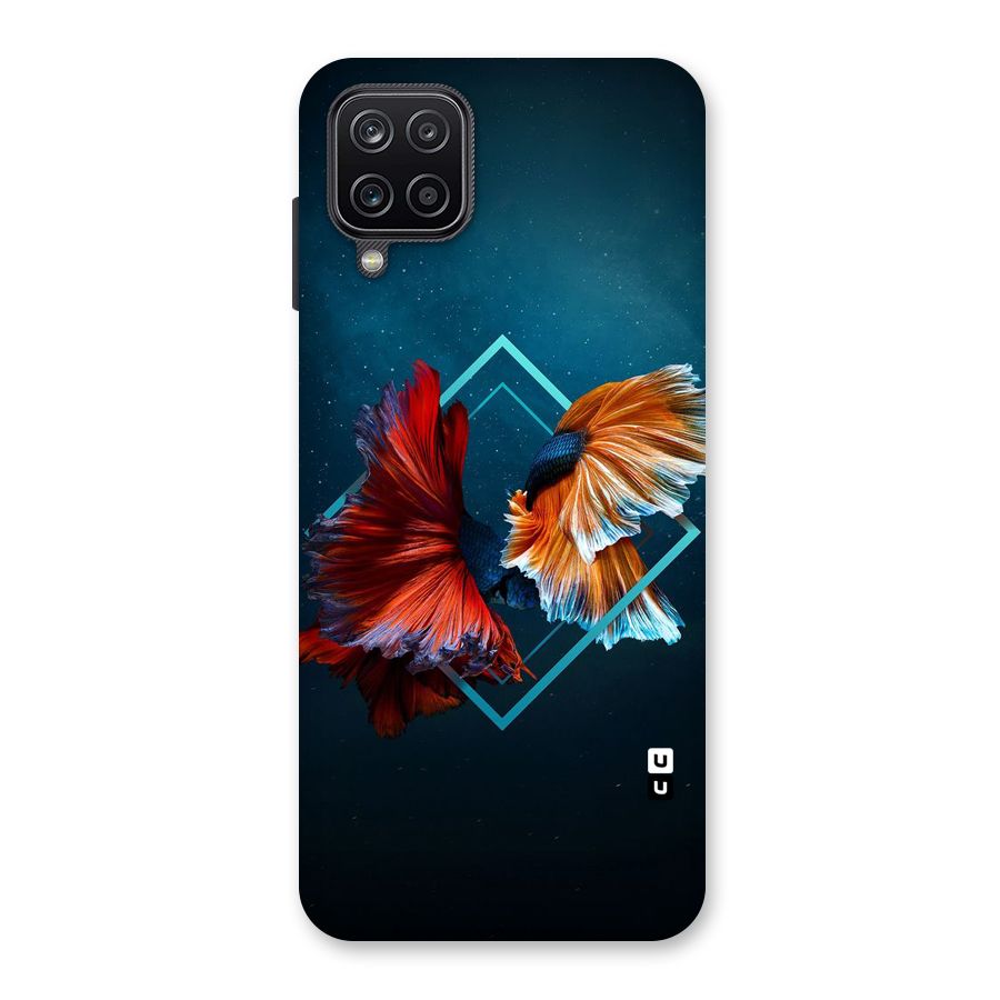 Butterfly Diamond Design Back Case for Galaxy A12
