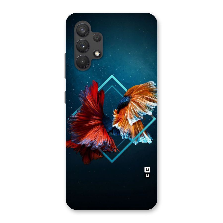 Butterfly Diamond Design Back Case for Galaxy A32