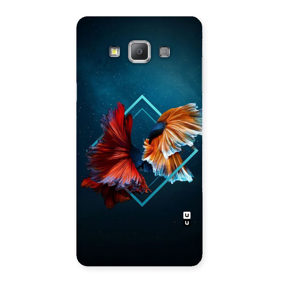 Butterfly Diamond Design Back Case for Galaxy A7