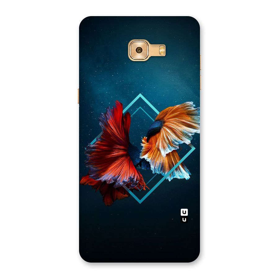 Butterfly Diamond Design Back Case for Galaxy C9 Pro
