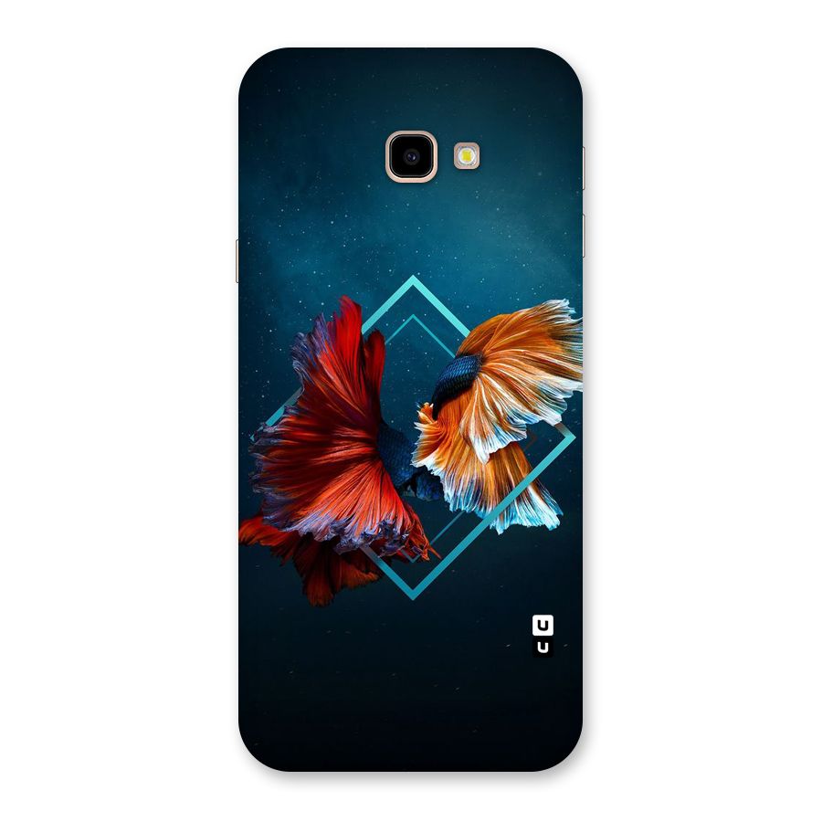 Butterfly Diamond Design Back Case for Galaxy J4 Plus