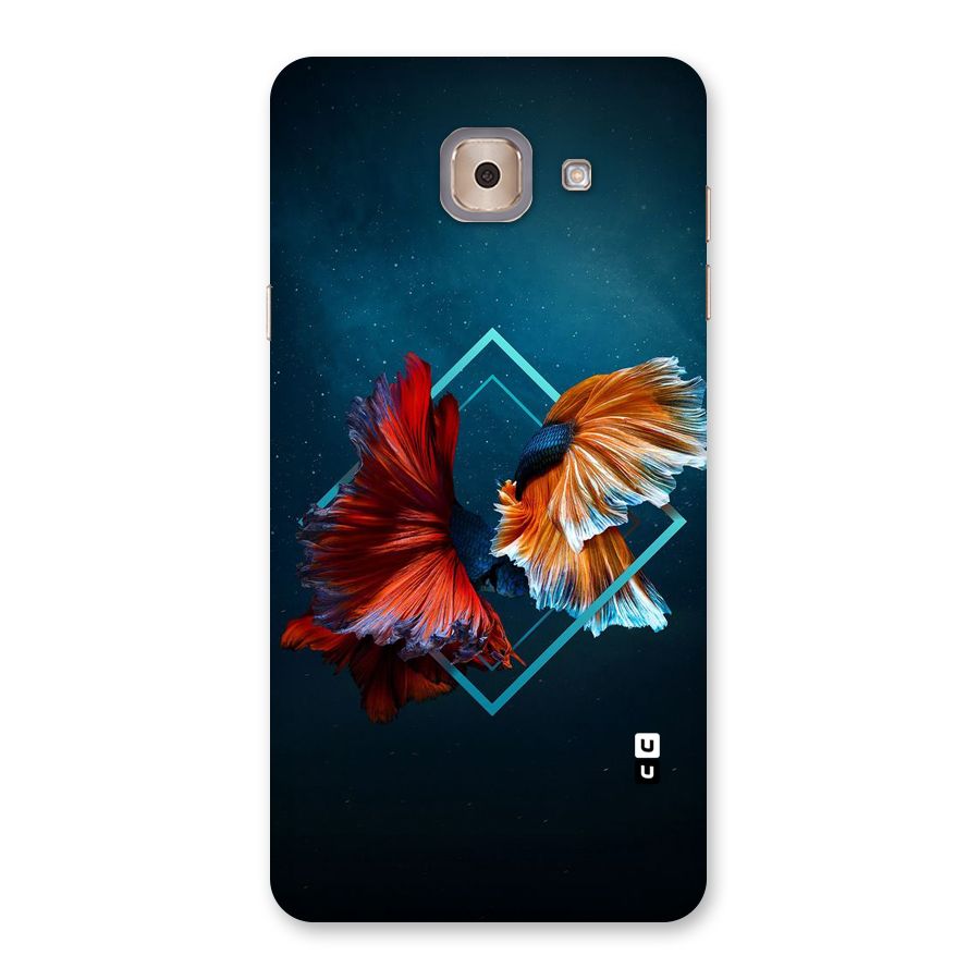 Butterfly Diamond Design Back Case for Galaxy J7 Max