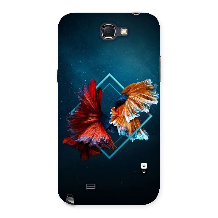 Butterfly Diamond Design Back Case for Galaxy Note 2