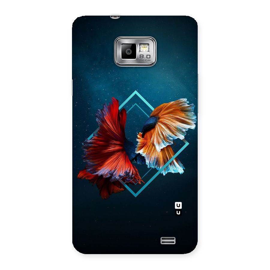 Butterfly Diamond Design Back Case for Galaxy S2