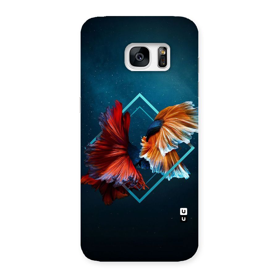 Butterfly Diamond Design Back Case for Galaxy S7 Edge