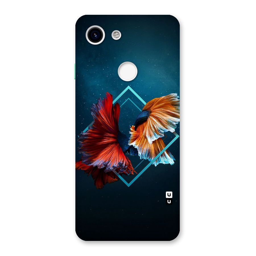Butterfly Diamond Design Back Case for Google Pixel 3