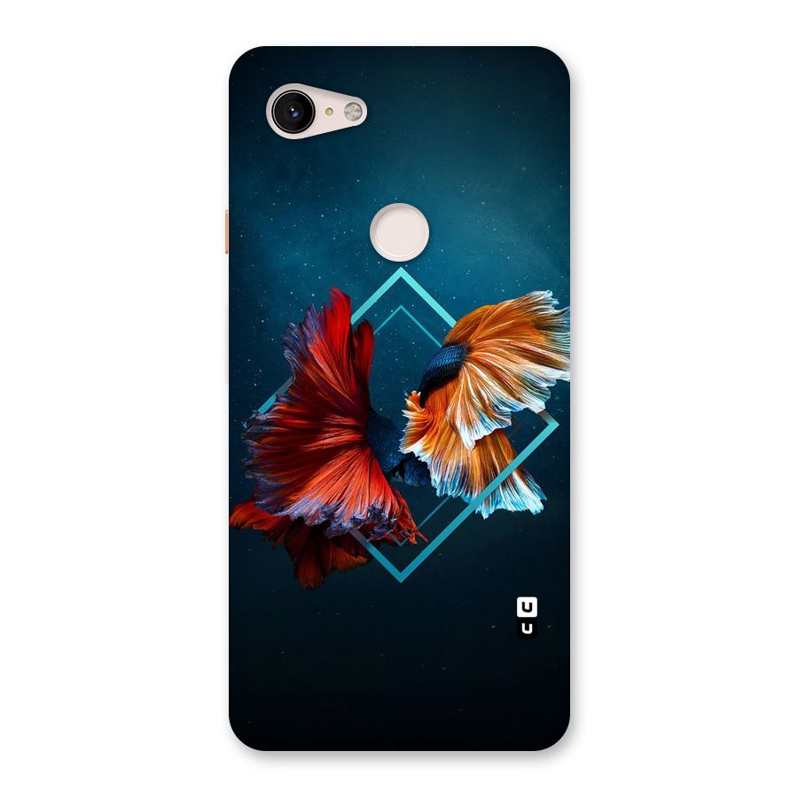 Butterfly Diamond Design Back Case for Google Pixel 3 XL