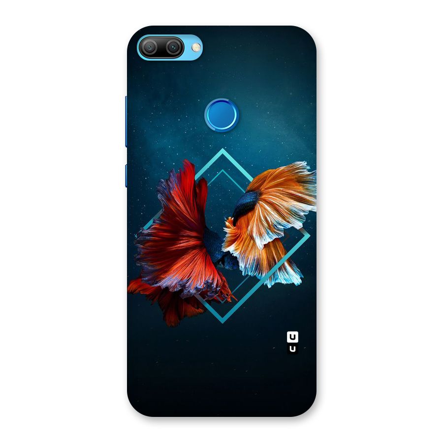 Butterfly Diamond Design Back Case for Honor 9N