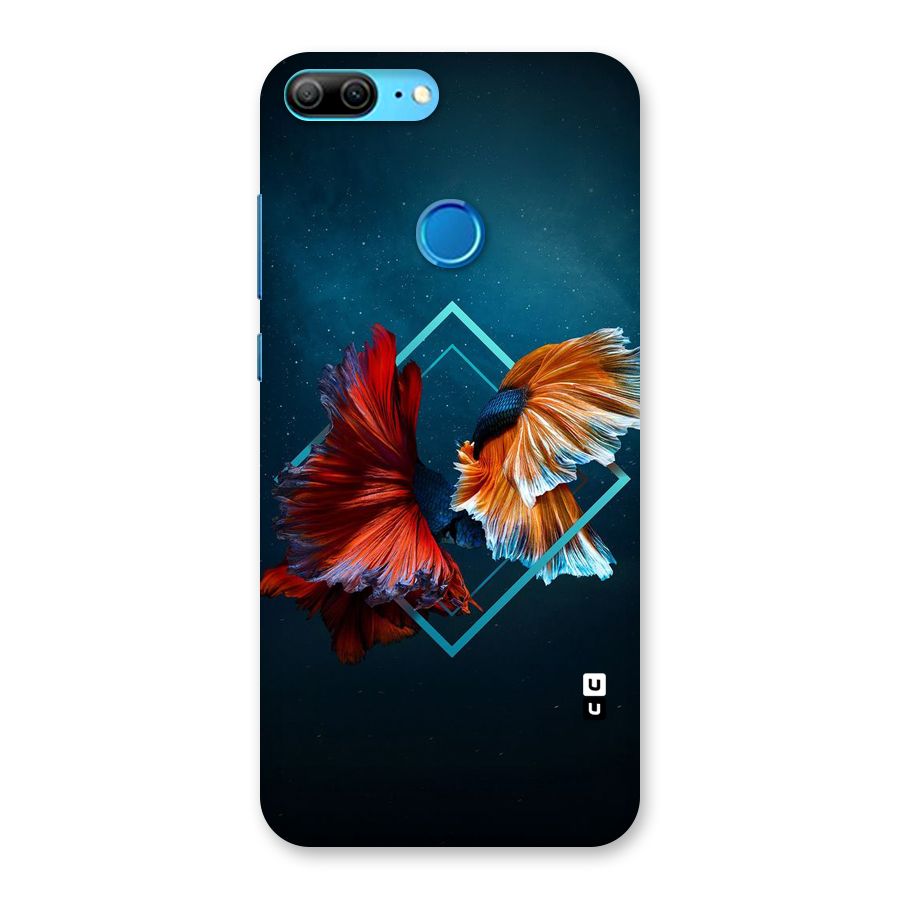 Butterfly Diamond Design Back Case for Honor 9 Lite