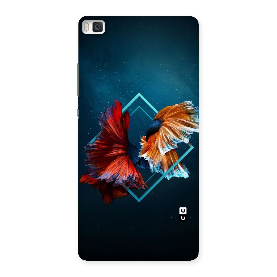 Butterfly Diamond Design Back Case for Huawei P8