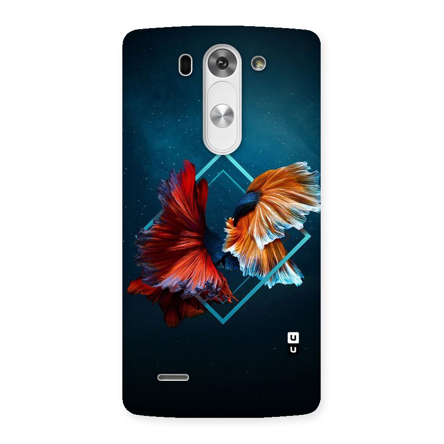 Butterfly Diamond Design Back Case for LG G3 Beat