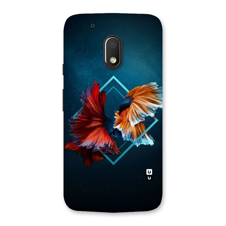 Butterfly Diamond Design Back Case for Moto G4 Play