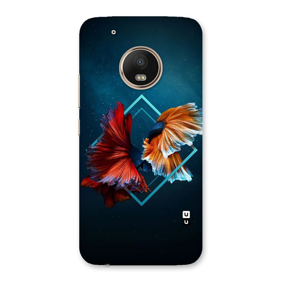 Butterfly Diamond Design Back Case for Moto G5 Plus