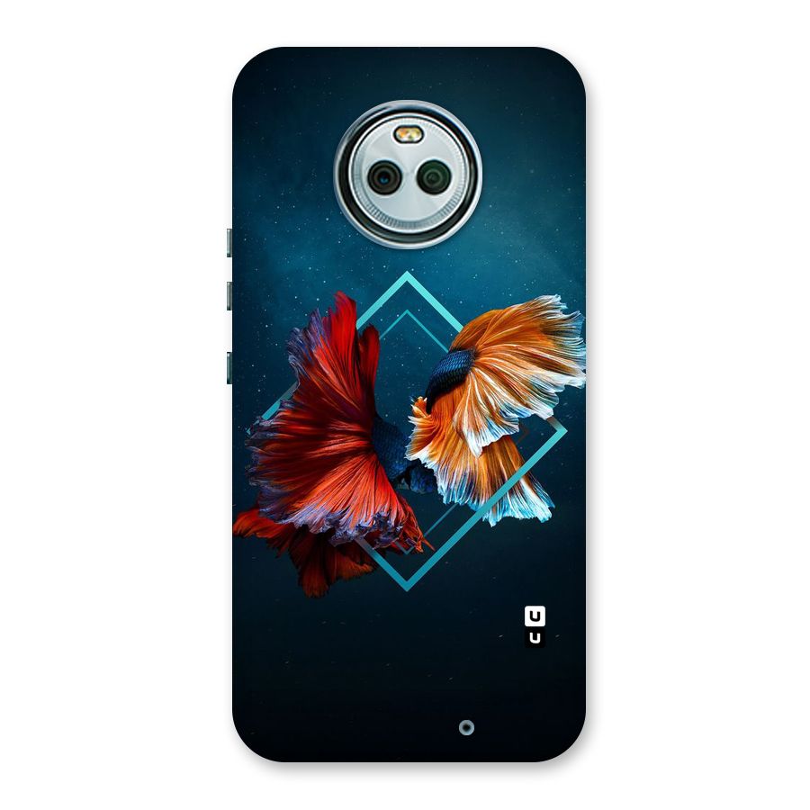 Butterfly Diamond Design Back Case for Moto X4