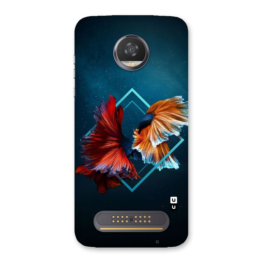 Butterfly Diamond Design Back Case for Moto Z2 Play