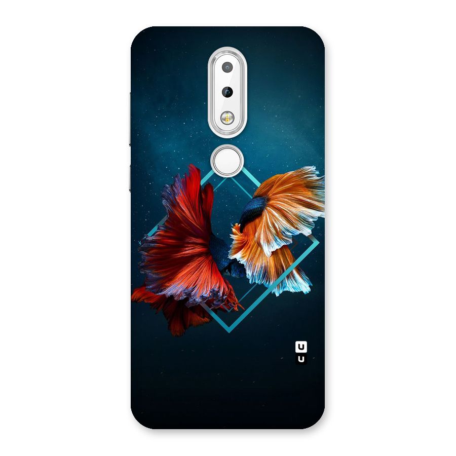 Butterfly Diamond Design Back Case for Nokia 6.1 Plus