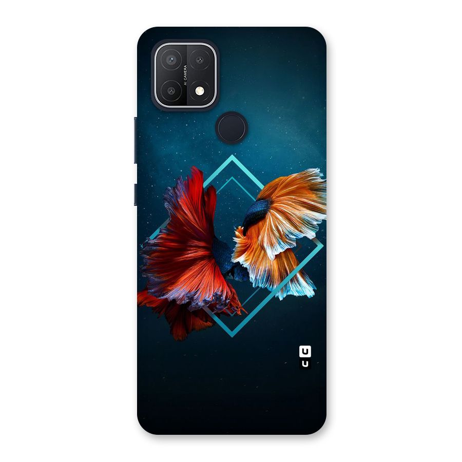 Butterfly Diamond Design Back Case for Oppo A15