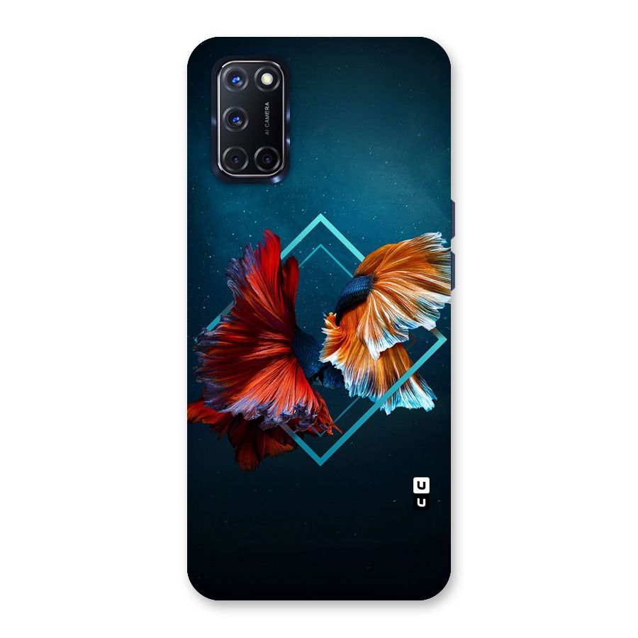 Butterfly Diamond Design Back Case for Oppo A52
