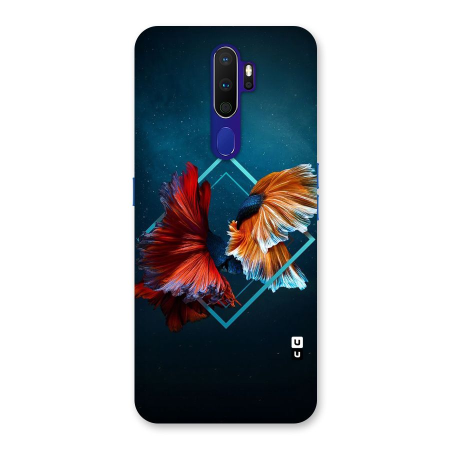 Butterfly Diamond Design Back Case for Oppo A9 (2020)