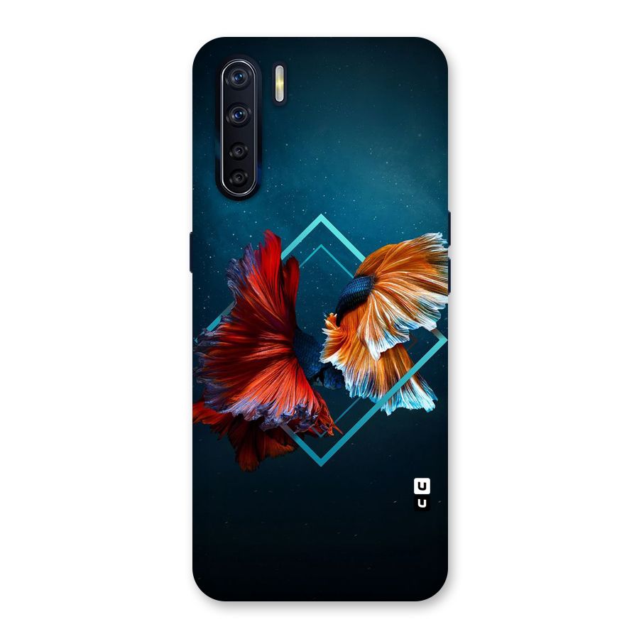 Butterfly Diamond Design Back Case for Oppo F15