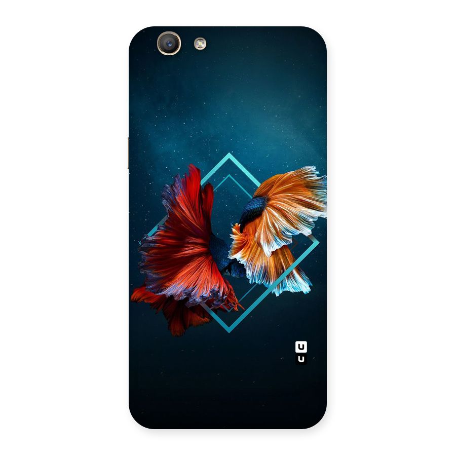 Butterfly Diamond Design Back Case for Oppo F1s
