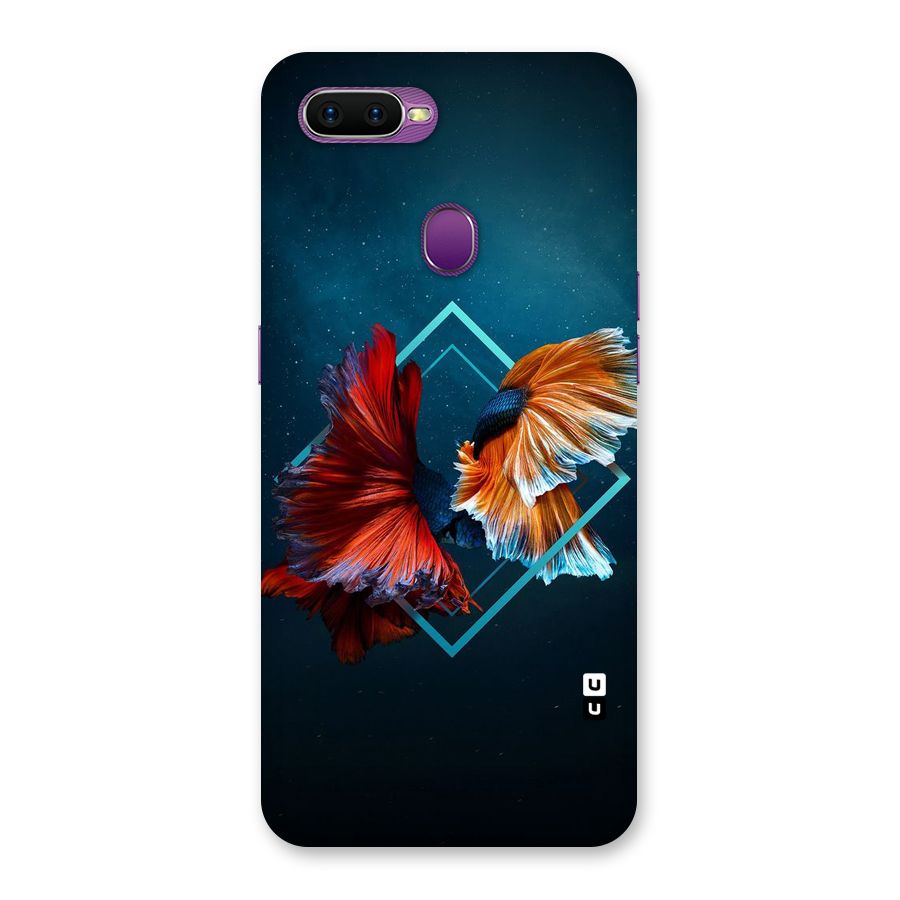 Butterfly Diamond Design Back Case for Oppo F9