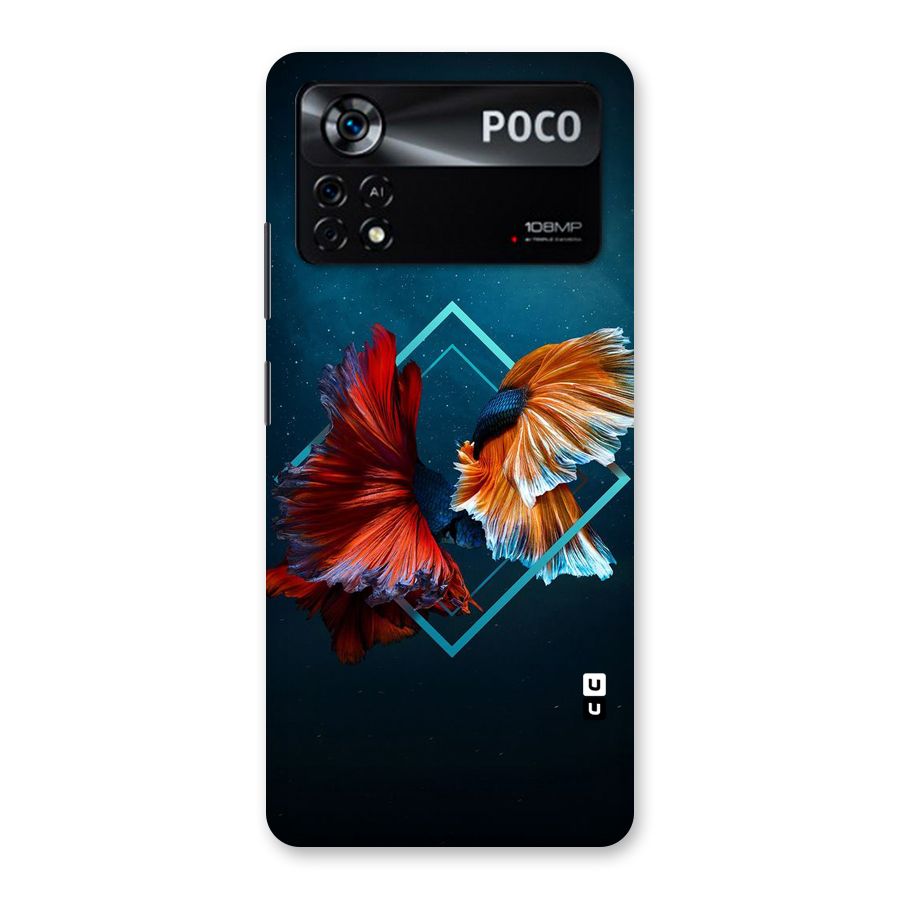 Butterfly Diamond Design Back Case for Poco X4 Pro 5G