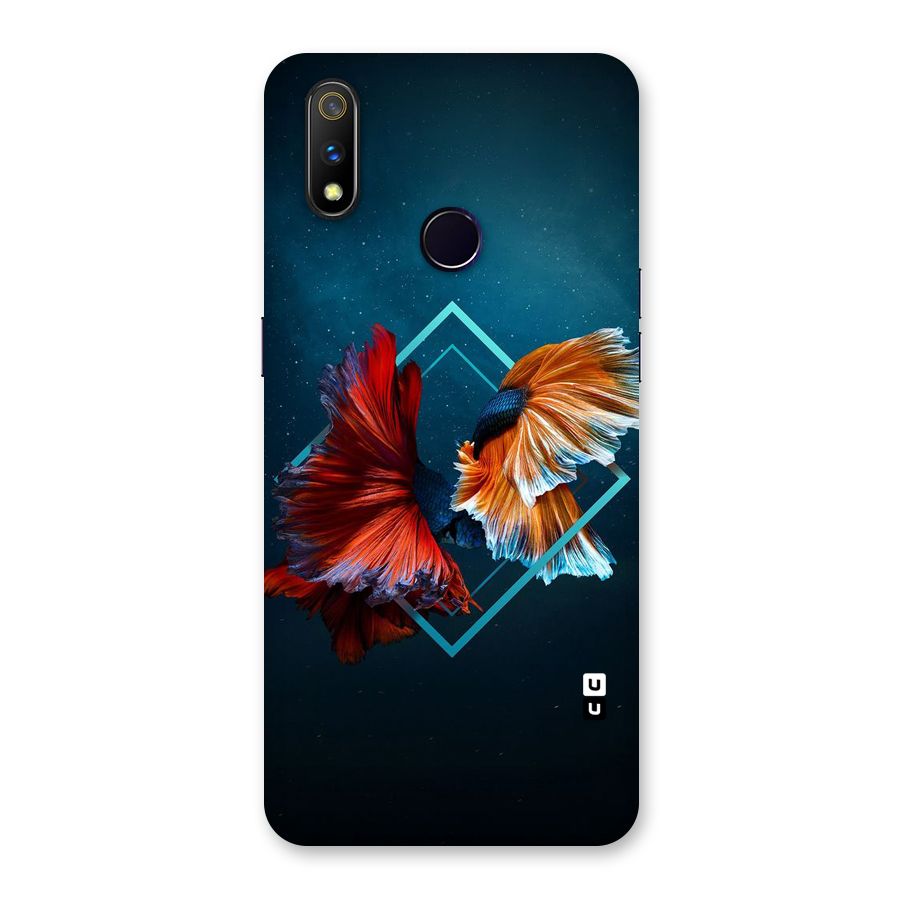 Butterfly Diamond Design Back Case for Realme 3 Pro