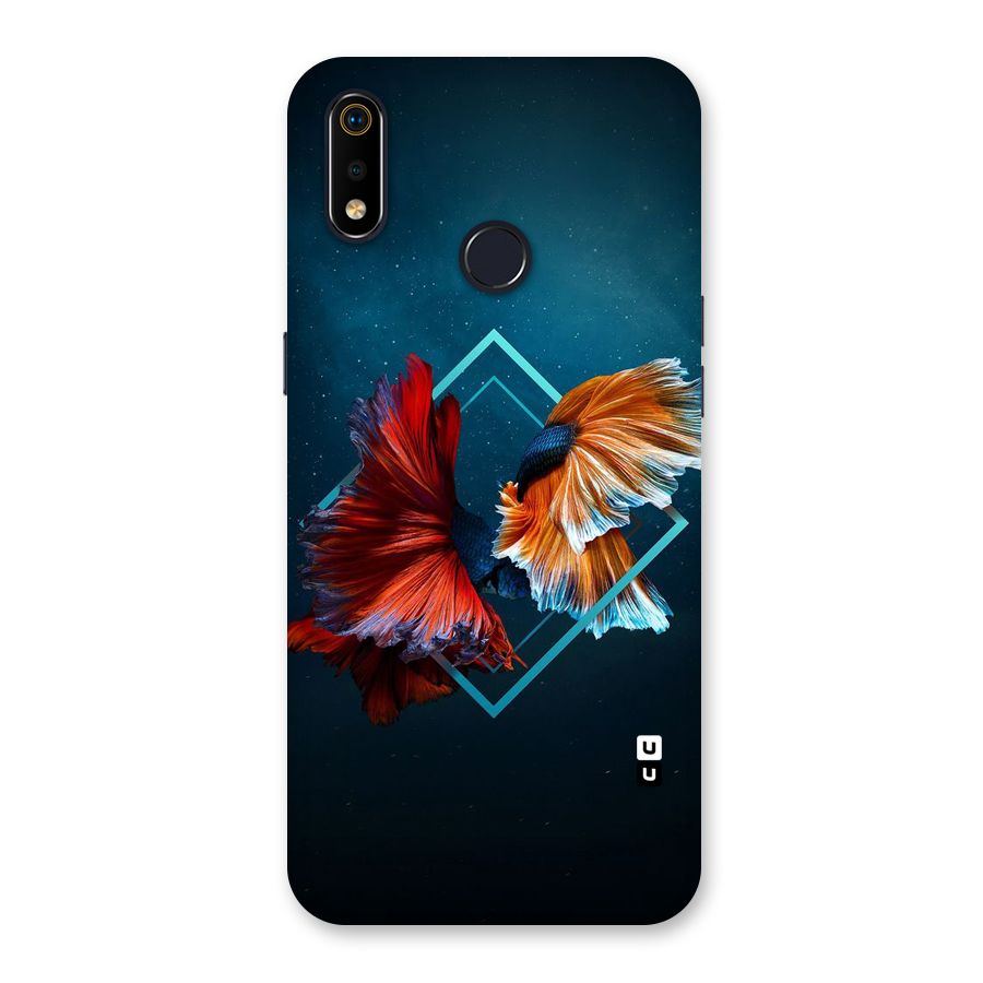 Butterfly Diamond Design Back Case for Realme 3i