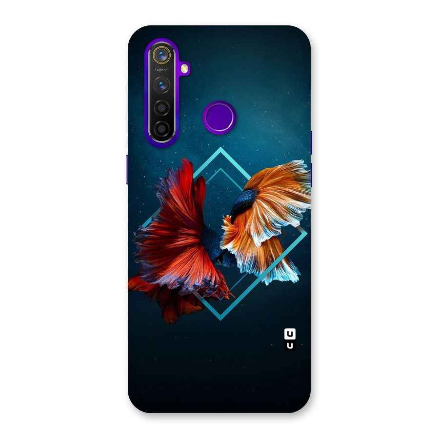 Butterfly Diamond Design Back Case for Realme 5 Pro