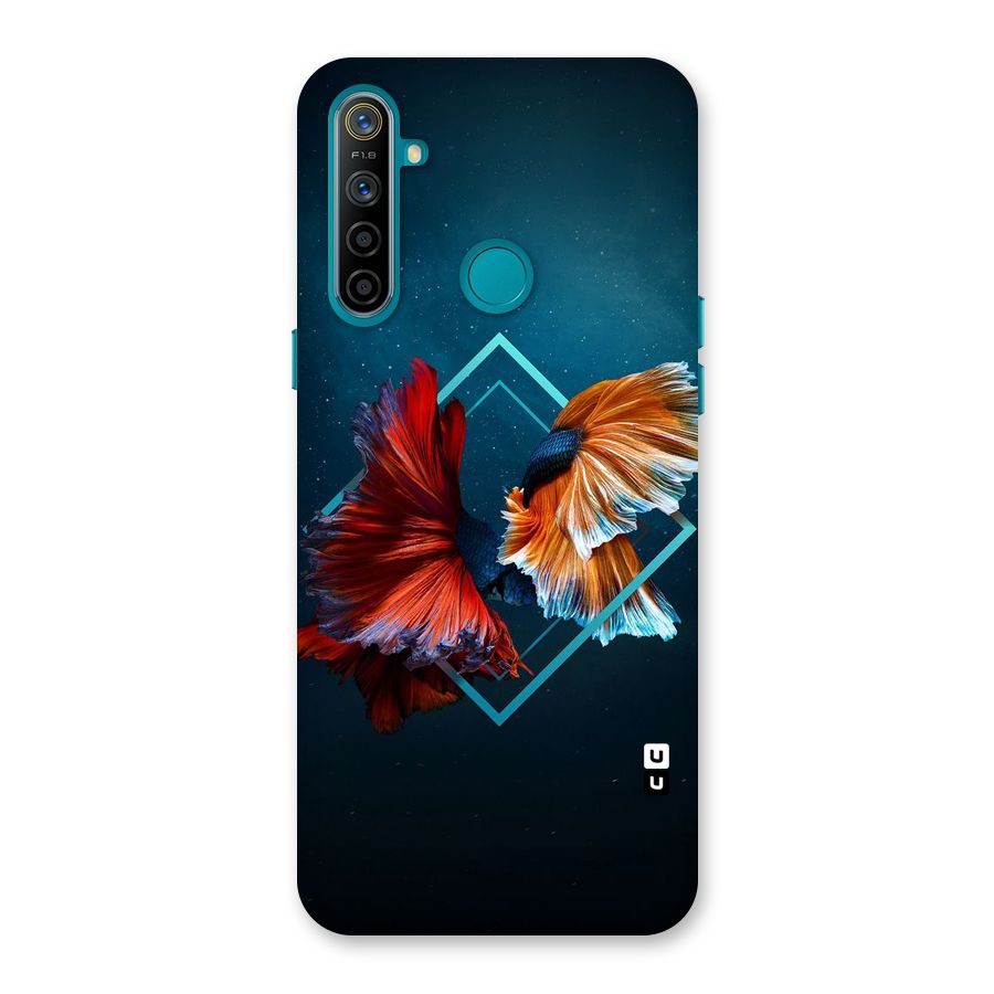 Butterfly Diamond Design Back Case for Realme 5i