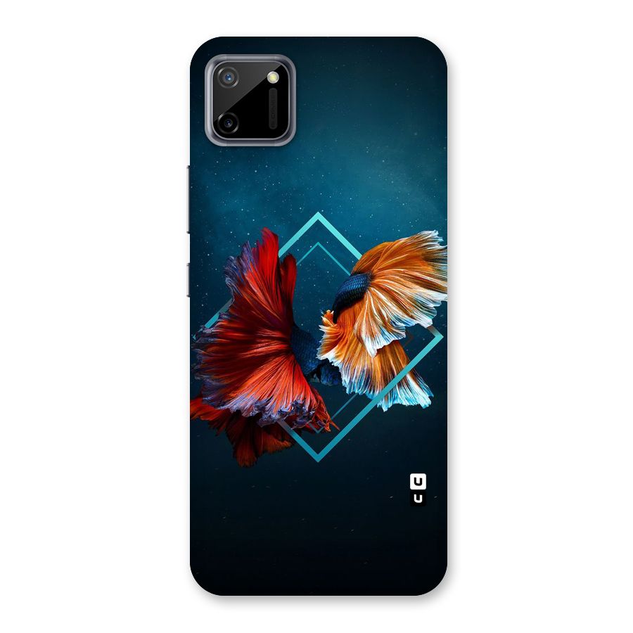 Butterfly Diamond Design Back Case for Realme C11