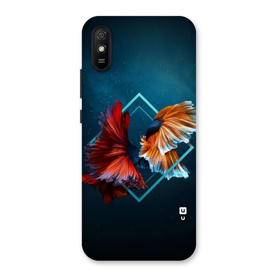 Butterfly Diamond Design Back Case for Redmi 9A