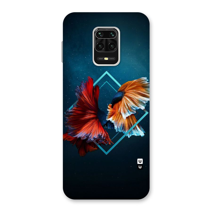 Butterfly Diamond Design Back Case for Redmi Note 9 Pro