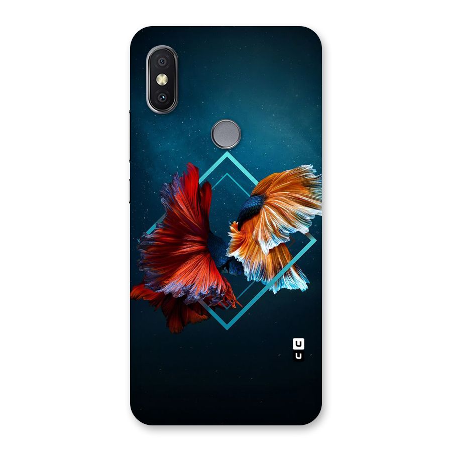 Butterfly Diamond Design Back Case for Redmi Y2